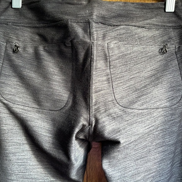 Dark gray Lululemon flare pants - Picture 4 of 7